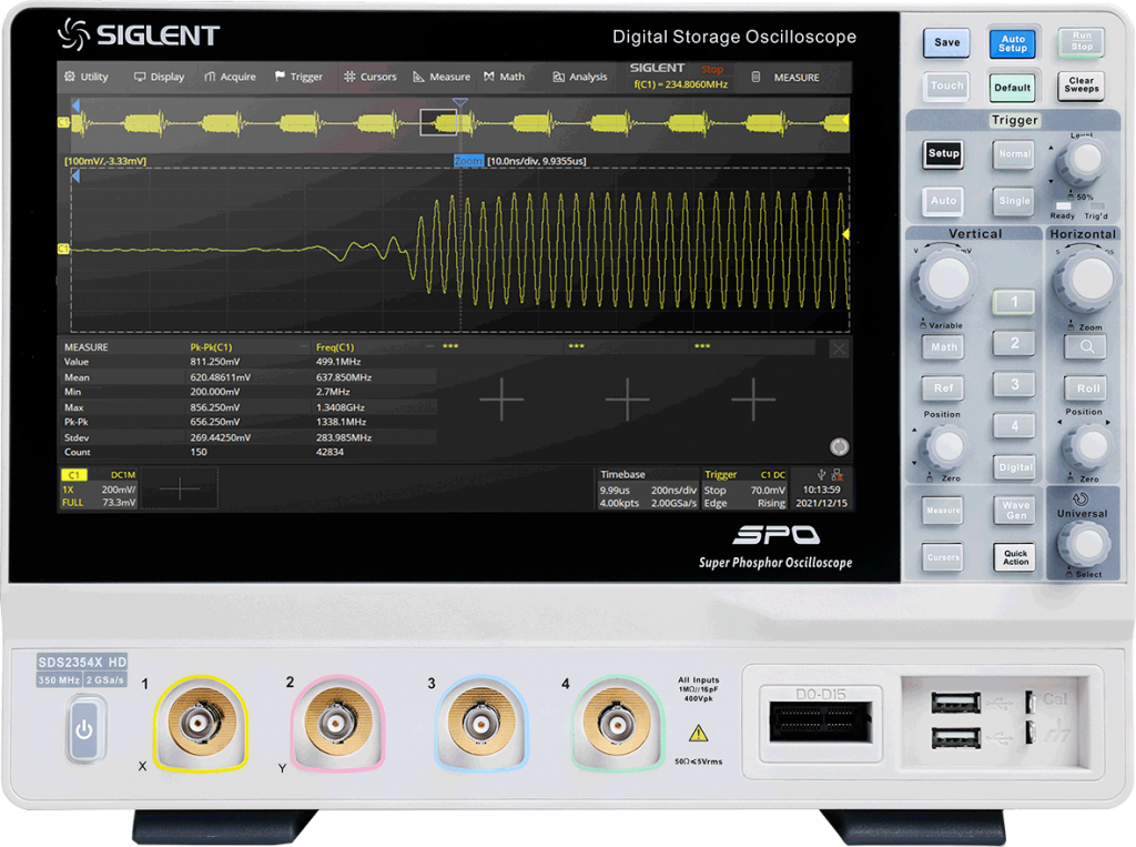 Siglent Sds X Hd Metroteh Hr