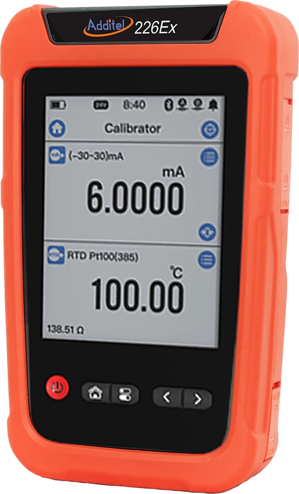 Additel ADT226-EX Multifunction Process Calibrator with ATEX certificate