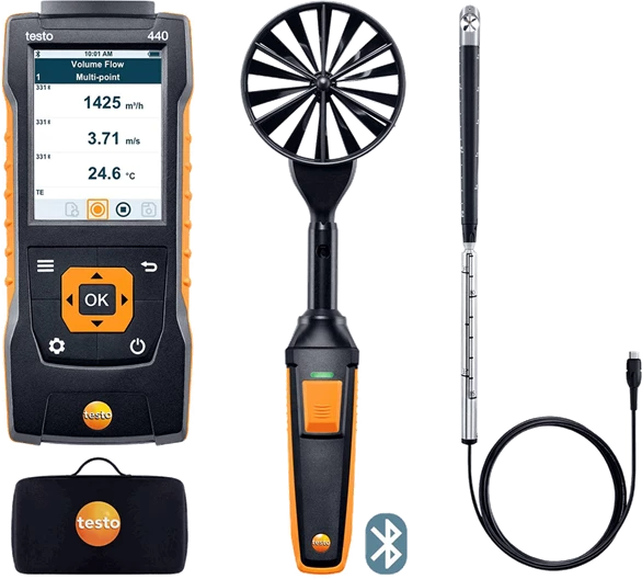 testo 440 Air Flow ComboKit 2