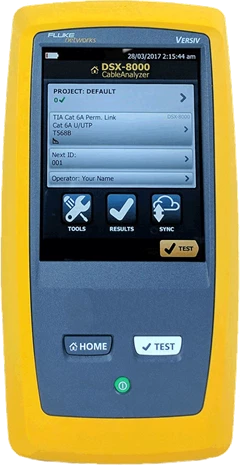 FLUKE NETWORKS DSX2-8000 Cable Analyzer